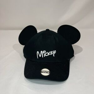 Disney Black Cap with Iconic Ears